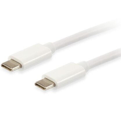 CABLE USB PLATINUM  USB-C MACHO A USB-C MACHO 2M EQUIP COLOR BLANCO