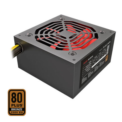 FUENTE DE ALIMENTACION TACENS MARS GAMING 650W, CERTIFICACION 80+ BRONZE, PFC ACTIVO, VENT. 12x12cm, >14DB  HASWELL