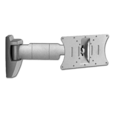 SOPORTE PARED OMB BISOLUTION ORIENTABLE VERT. +-20º GIRO 190º VESA 50/ 75/ 100 / 100x200  10-32" MAX 20KG  COLOR PLATA