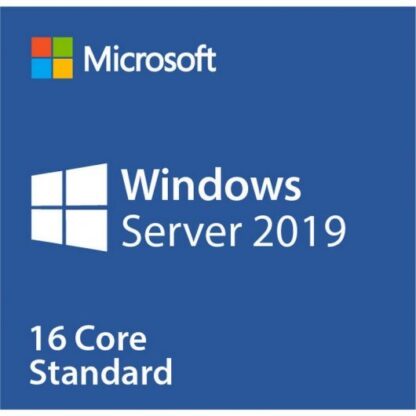 MICROSOFT WINDOWS SERVER STANDARD 2019 64Bit SPANISH 1pk OEM DVD 16 CORE