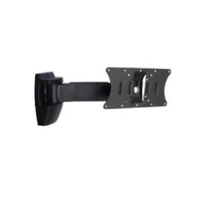 SOPORTE PARED OMB BISOLUTION BK ORIENTABLE VERT. +-20º GIRO 190º VESA 50/ 75/ 100 / 100x200 10-32" MAX 20KG COLOR NEGRO