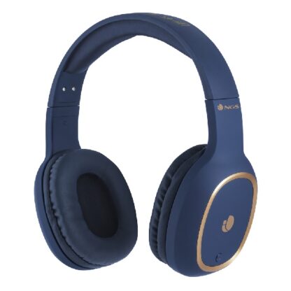 HEADSET BLUETOOTH NGS ARTICA PRIDE BLUE MICROFONPO DIADEMA AJUSTABLE ALMOHADILLAS ACOLCHADAS BAT 180MAH COLOR AZUL - OFFER