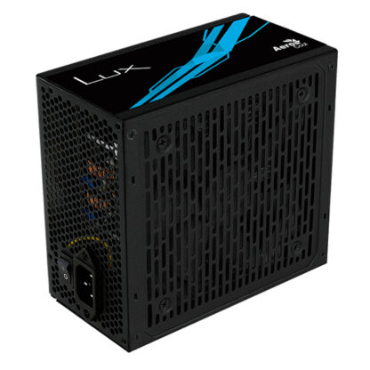 FUENTE ALIMENTACION AEROCOOL LUX  650W, CERTIFICADO 80 PLUS BRONZE PFC ACTIVO, VENT. 12x12cm HASWELL