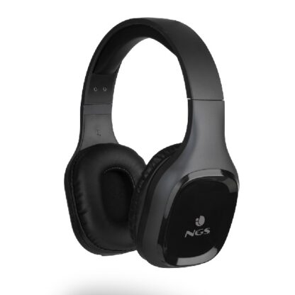 HEADSET BLUETOOTH NGS ARTICA SLOTH BLUETOOTH 5.0 CON MICRÓFONO/ 10 HRS BATERÍA COLOR NEGRO