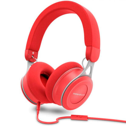 HEADSET ENERGY SISTEM URBAN 3 RED CON MICROFONO, JACK 3.5mm DEEP BAS, CONTROL TALK