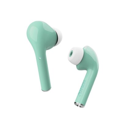 AURICULAR BLUETOOTH TRUST NIKA TOUCH TACTIL BASE RECARGABLE COLOR TURQUESA 23703