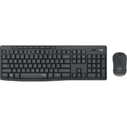 TECLADO LOGITECH MK295 SILENT WIRELESS COMBO COLOR GRAFITO  P/N:920-009798