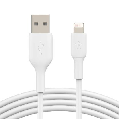 CABLE BELKIN CAA001BT2MWH LIGHTNING A USB-A BOOST CHARGE™  2m COLOR BLANCO