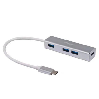 HUB USB-C 3.1 EQUIP LIFE 4 PUERTOS USB 3.0 TIPO A CARCASA DE ALUMINIO