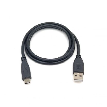 CABLE 2.0 USB-A MACHO USB-C MACHO 2M TRANSFERENCIA 480MBPS COLOR NEGRO