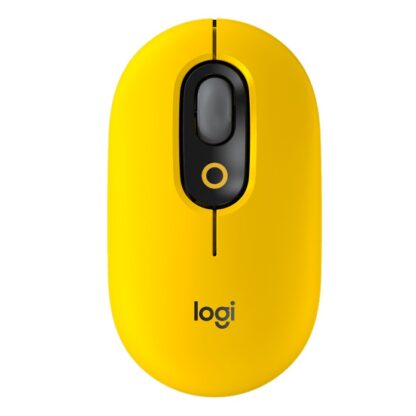 MOUSE LOGITECH POP CON EMOJI COLOR BLAST YELLOW P/N:910-006546