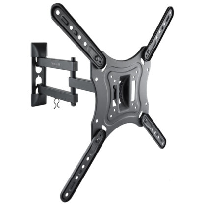 SOPORTE  DE PARED PARA PANTALLA TOOQ  LP6055TN-B 23-55" MAX. 30KG VESA MAX. 400X400 INCLINACION/GIRO NEGRO