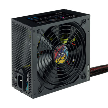 FUENTE  DE ALIMENTACION TOOQ TQAPOLO-750SP 750W FAN 12CM 5 SATA/4 MOLEX/4 PCIE (6+2 Y 6) INTERRUPTOR NEGRA DESTINADA A REPARACIONES