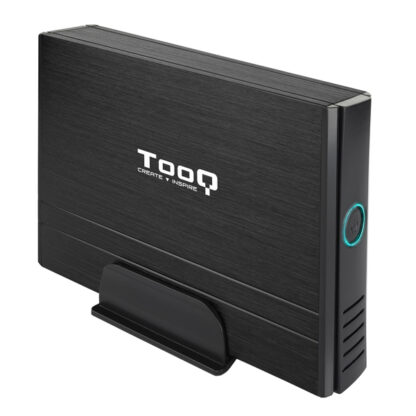 CAJA EXTERNA TOOQ TQE-3520B PARA HD 3,5" IDE-SATA USB 2.0 NEGRA