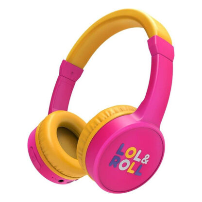 HEADSET INFANTIL BLUETOOTH ENERGY SISTEM LOl&ROLL KIDS PINK BT 5.1 AJUSTE DE TAMAÑO LIMITACION DE VOLUMEN MICRO INTEGRADO