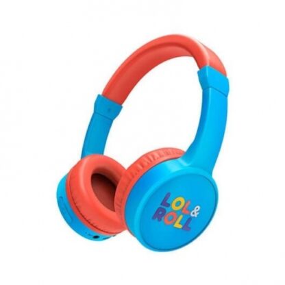 HEADSET INFANTIL BLUETOOTH ENERGY SISTEM LOl&ROLL KIDS BLUE BT 5.1 AJUSTE DE TAMAÑO LIMITACION DE VOLUMEN MICRO INTEGRADO