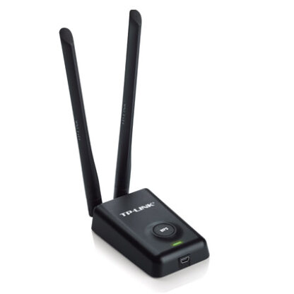 USB WIFI TP-LINK WN8200ND 300MB ALTA POTENCIA 500mW 2 ANTENAS 5dBi DESMONTABLES RP-SMA 1P USB PARA ALIMENTACION Y DATOS