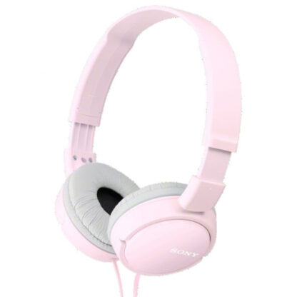 HEADSET SONY MDR-ZX110PK COMPACTOS CABLE 1.2m CONEXION JACK 3.5 CON CONTROL REMOTO COLOR ROSA