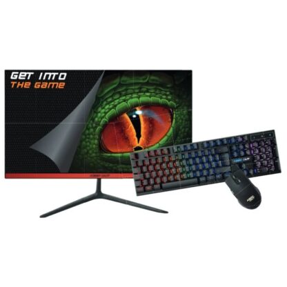 PACK MONITOR 22" HDMI VGA KEEP OUT GAMING XGM22KITv2 FHD 75Hz 4ms CON MOUSE Y TECLADO GAMING