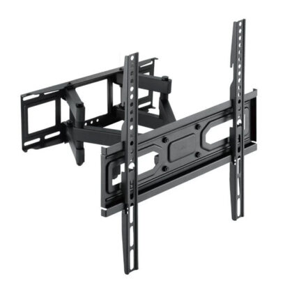 SOPORTE DE PARED PARA PANTALLA TOOQ LP7846TN-B DOBLE BRAZO CON GIRO E INCLINACION 32"- 70" MAX 35KG VESA 100x100 HASTA 400x400 NEGRO