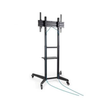 SOPORTE SUELO CON RUEDAS TOOQ FS1170M-B 37" - 70" MAX 50KG VESA MAX. 600x400 NEGRO