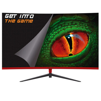 MONITOR 27" CURVO HDMI DP KEEP OUT GAMING XGM27C FHD 1920x1080 100Hz 1MS 250cd/m² ANGULO DE VISION 178º ALTAVOCES 2x3W VESA 75x75 ILUMINACION TRAS