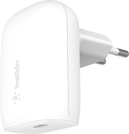 CARGADOR DOMÉSTICO BELKIN WCA005VFWH BOOST CHARGE USB-C 30W COLOR BLANCO