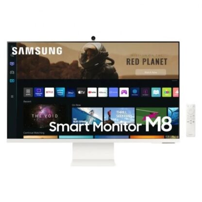 MONITOR 32" HDMI SAMSUNG LS32BM801UUXEN ULTRAHD 4K SMART MONITOR, MANDO A DISTANCIA COLOR BLANCO